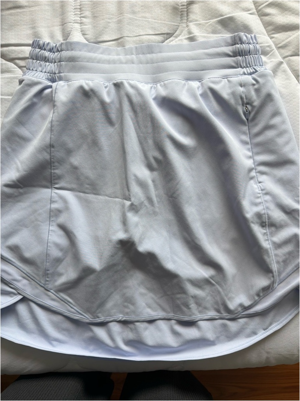 lululemon athletica Light Gray Athletic Skirt